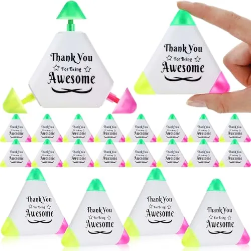 24 Piece Bible Highlighters Christian Gifts, Pink