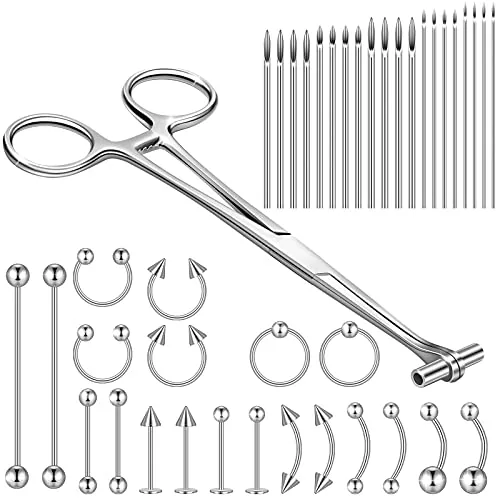 41 Piece Piercing Tool Kit Include 12g