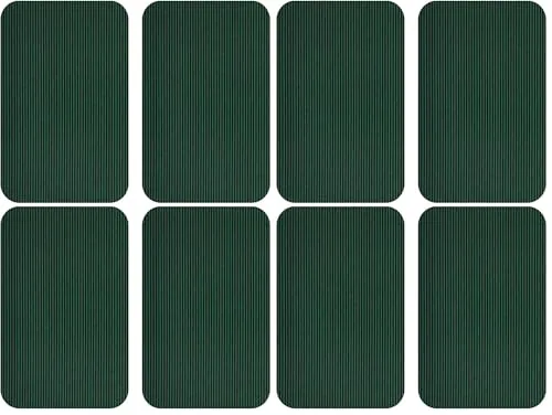 4 Piece Self-Adhesive Pool Safety Cover Patch Kit Repair Swimming Pool Safety, Green