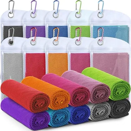 20 Piece s Cooling Towel 43 x 16 Inch, sports & swim
