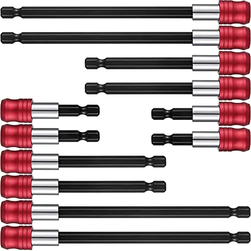 12 Piece Drill Bit Extension Magnetic Drill Extension Bit Holder