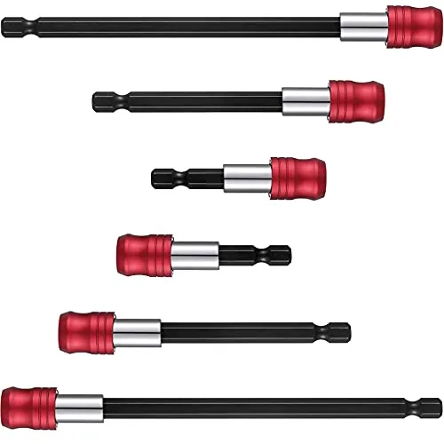 6 Piece Drill Bit Extension Magnetic Screwdriver Bit Holder