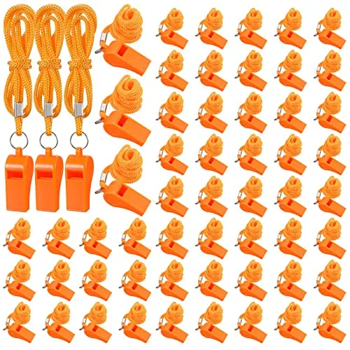 200 Piece Whistle, Orange