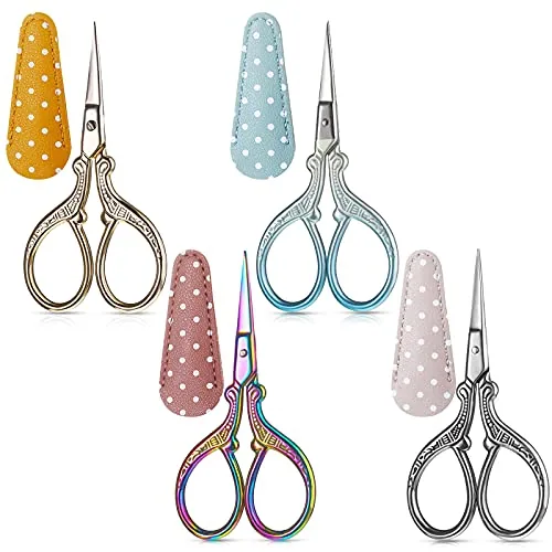 4 Piece Small Embroidery Scissors