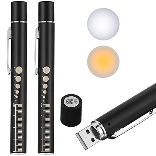 2 Piece Pen Light, Black