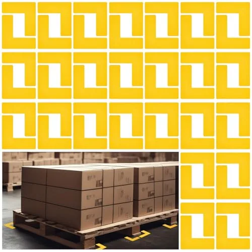 50 Piece 5s Location Marking Corner, Yellow