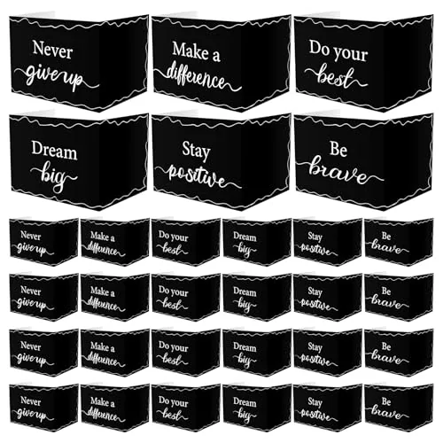 24 Piece Inspirational Privacy Folders