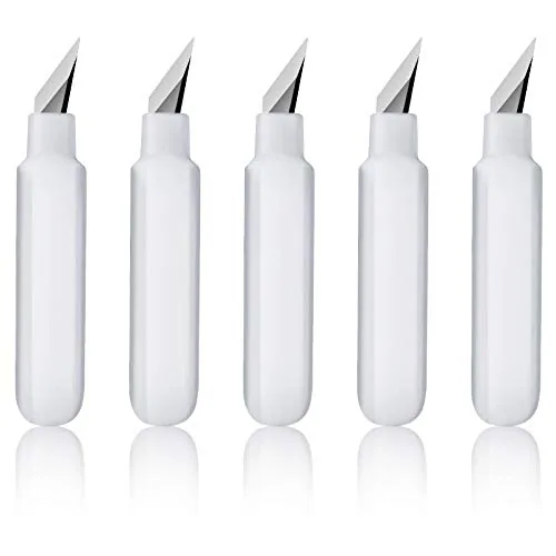 5 Piece 360 Degree Swivel Craft Knife Rotating Replacement Blade