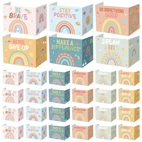 24 Piece Inspirational Privacy Folders