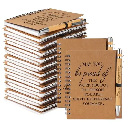8 Piece Housekeeping Appreciation Gifts Bulk Notebooks
