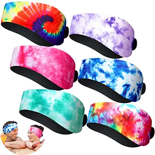 6 Piece Swimming Headband, Multicolour